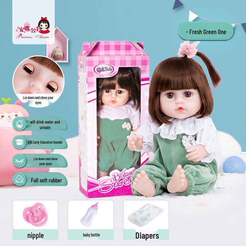 Anna Princess Talking Silicone Reborn Baby Doll