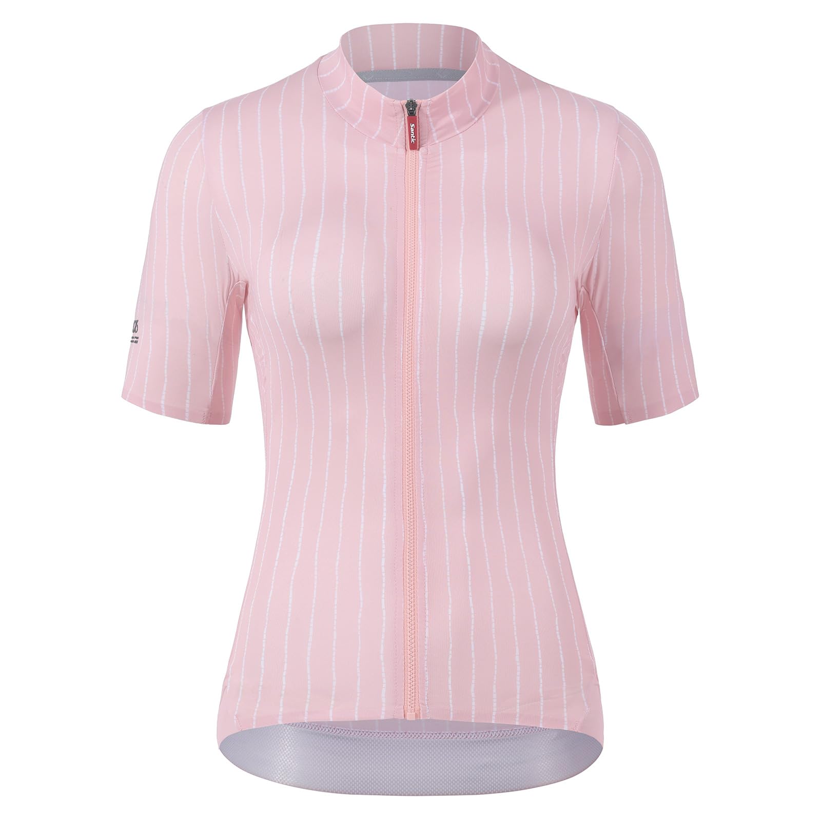 

Santic Women s Short Sleeve Cycling Jersey, Summer Wear, Lightweight, Sweat-Wicking, Quick-Drying, Breathable
