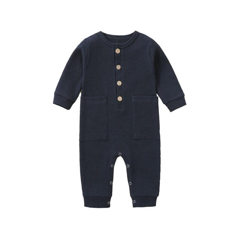 Baby Jumpsuit Spring and Autumn Baby Romper Long Romper Newborn One-piece Long-sleeved Baby Clothes