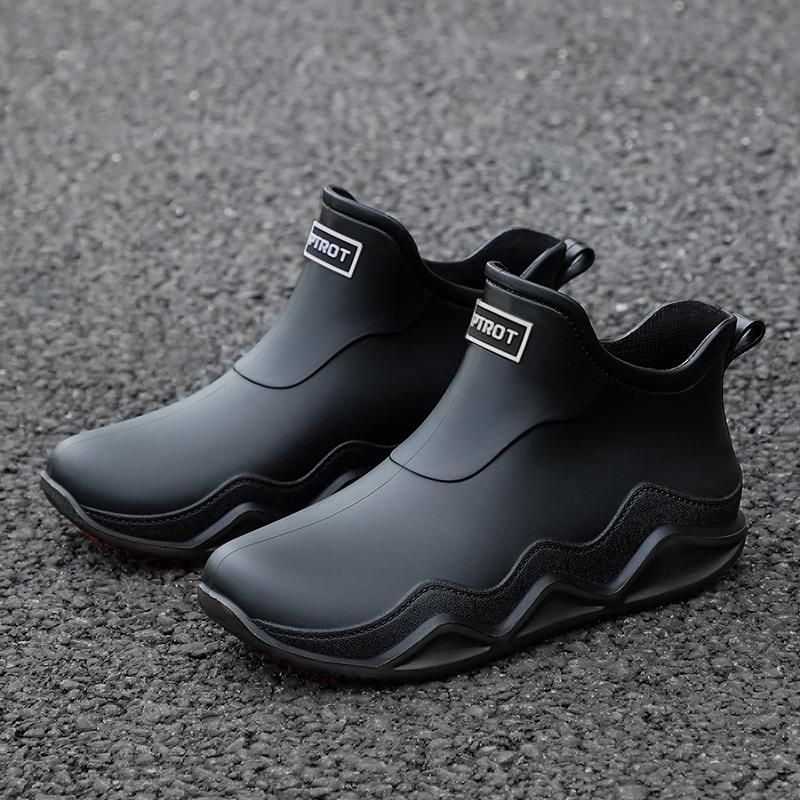 Rain Shoes Men's and Women's New Non-slip, Wear-resistant and Deodorant Rain Shoes Men's Wading Fishing Special Rain Boots Women