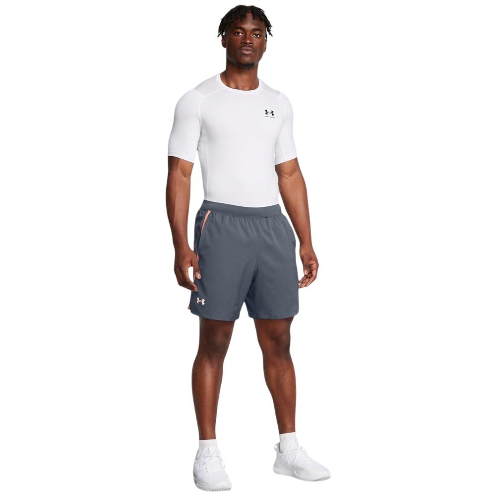 Under Armour Mens Launch Textured Sweat Shorts