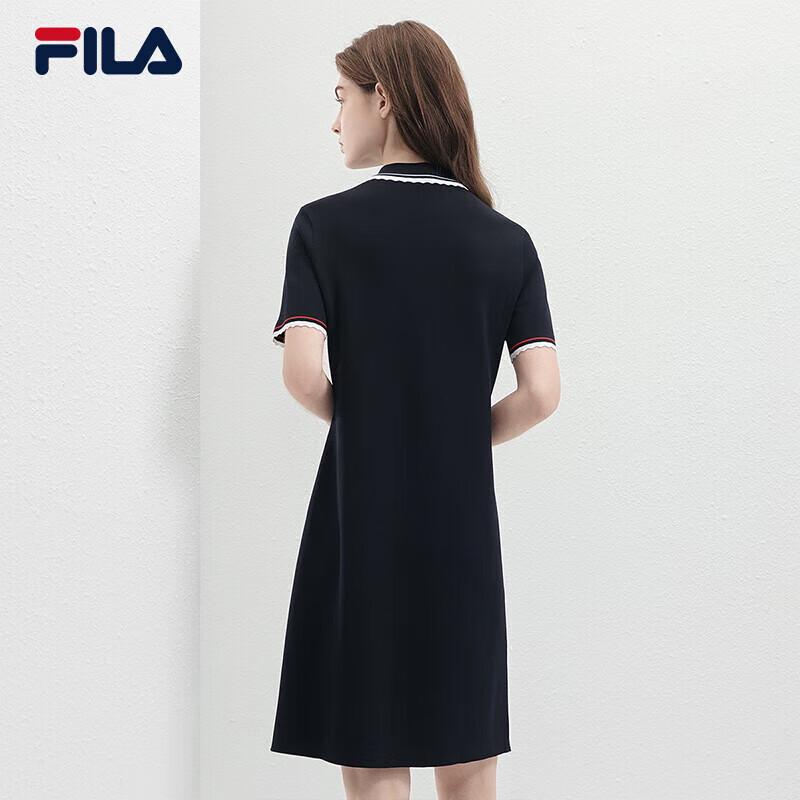 

FILA Women s Casual Knit Polo Dress S