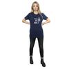 Looney Tunes Womens/Ladies Bugs Bunny What´s Up Doc Stripes Cotton Boyfriend T-Shirt