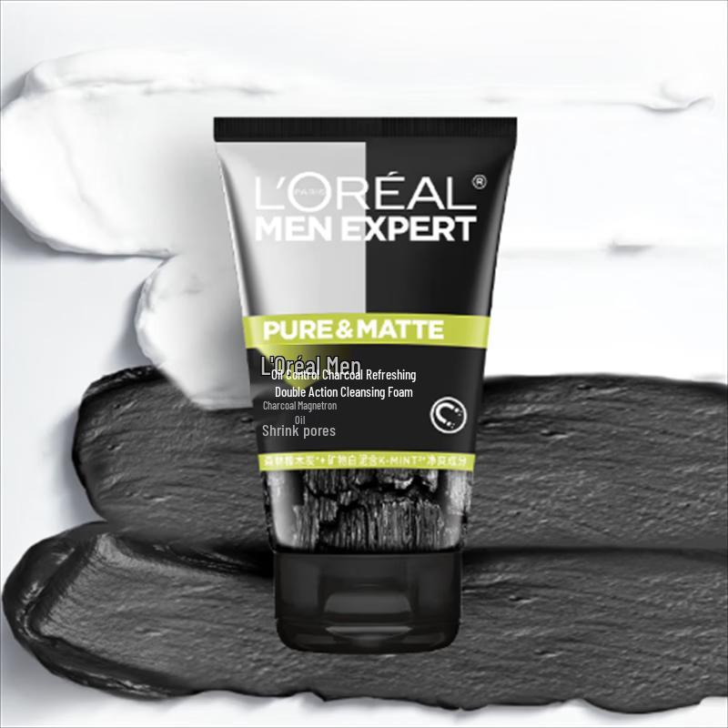 L Oréal Men Expert Oil Control Charcoal Cleanser 100ml