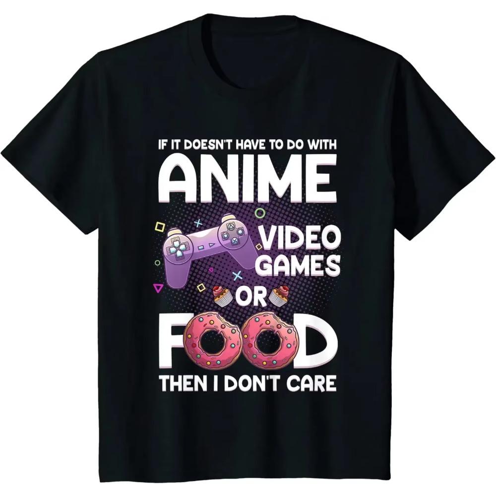 

Аниме Арт Для Женщин Мужчин Девочек Подростков Аниме Мерч Аниме Любители Футболка XXXXXL чёрный