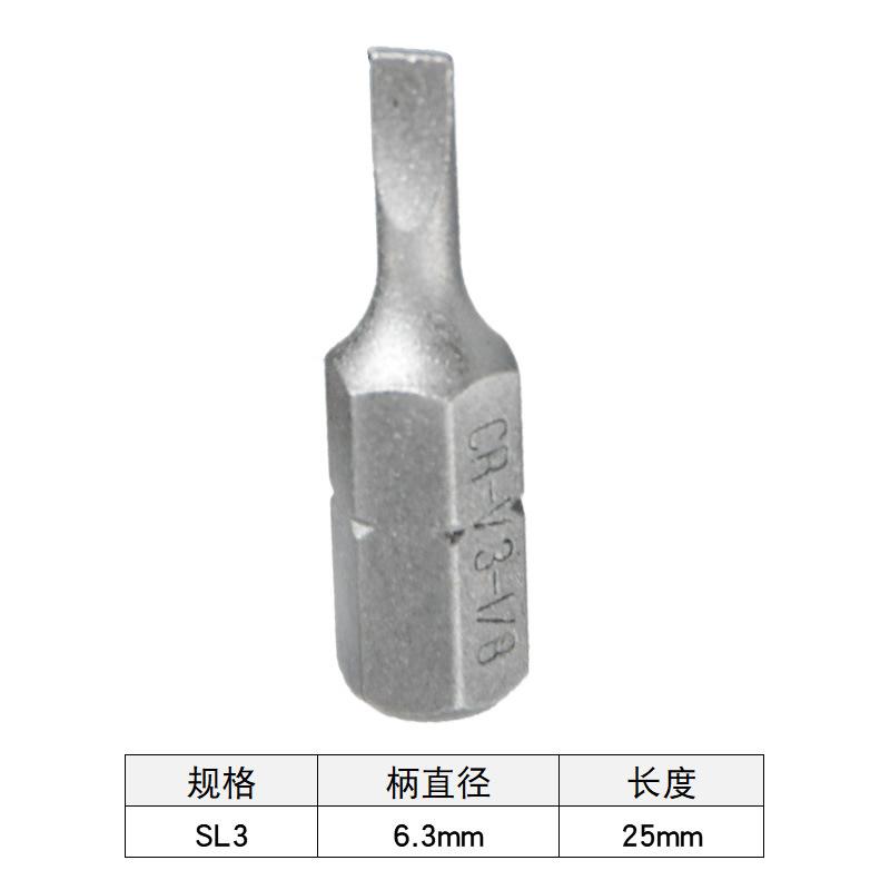 

Набор бит для отвертки 1/4 шестигранная головка отвертки H1.5 H2 H3 H4 биты для отвертки для ручного инструмента для дома