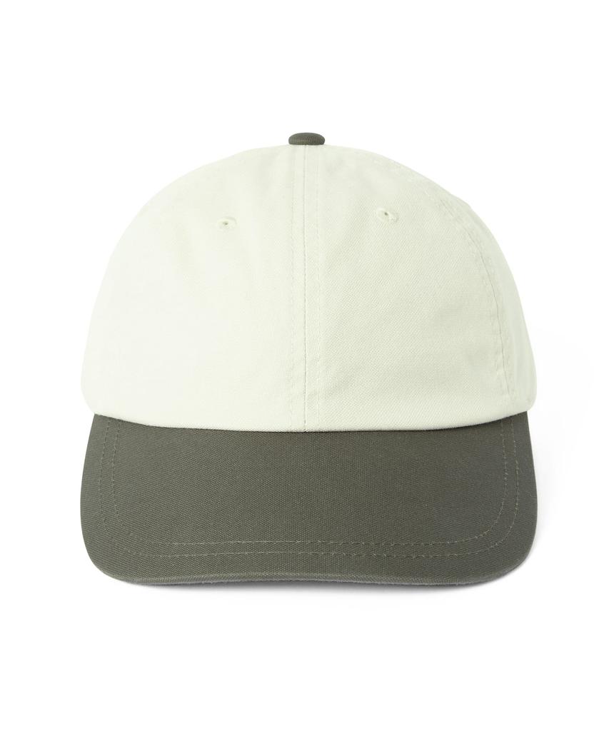 THISISNEVERTHAT Back Label Cap White/Mud
