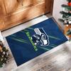 Seattle Seahawks Křišťálový sametový koberec Měkký Anti?Protiskluzová podložka Pohodlný koberec do obývacího pokoje a ložnice