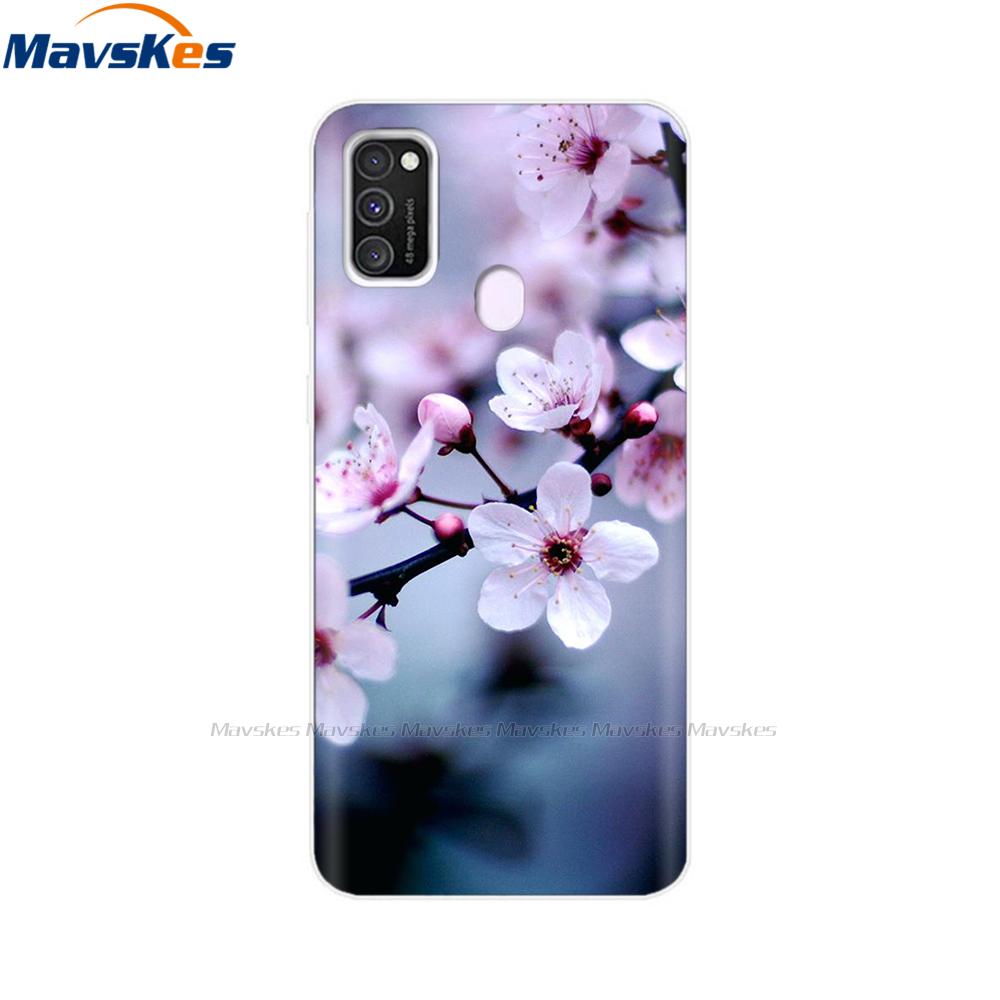 For Samsung Galaxy M21 Case Back Cover Soft Silicone TPU Phone Case For Samsung Galaxy M20 M21 M30 M30s M31 Case Cover Bumper