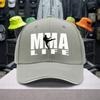 Mma Fighting Theme Baseball Cap Unisex Adjustable Lightweight Outdoor Cap Printed Design