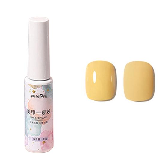 Nail Glue Safe Ingredients Decorative Resin Great One-Step Gel UV LED Polish Manicure Varnish Supplies