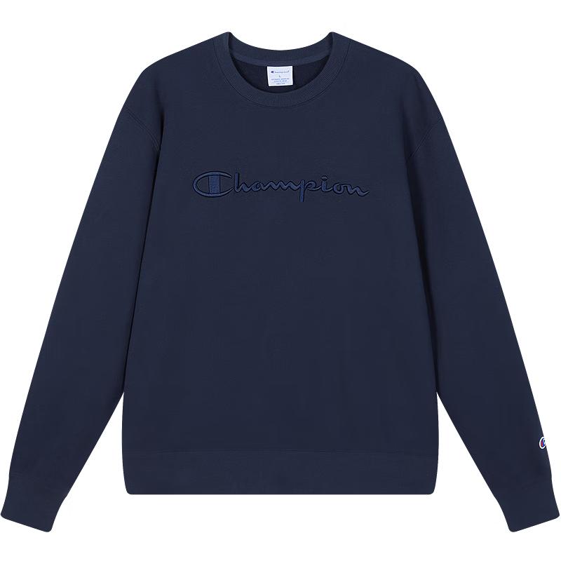 Champion Men's Script Logo Fleece Sweatshirt