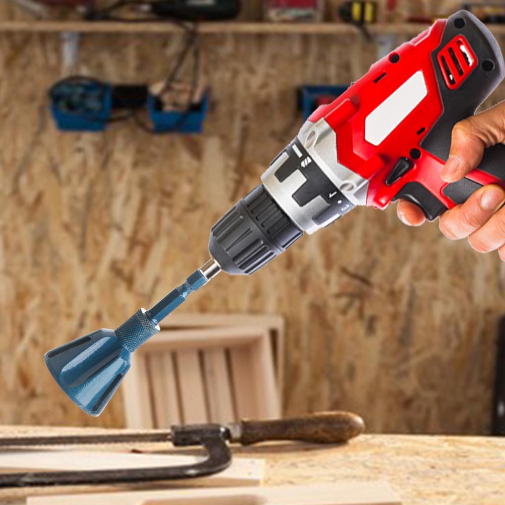 Tungsten Steel Remove Burr Clean Bolt Tools 5-25mm Deburring External Chamfer Tools Bit for Repair Bolt Thread Drilling Tool