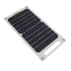 10W Portable Solar Panel Monocrystalline Silicon Waterproof Solar Panel with Buckles and Suction Cups for Outdoor RV