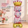2025 Cartoon Aluminum Foil Balloon for Kids' Birthday and Mother's Day Celebrations.
