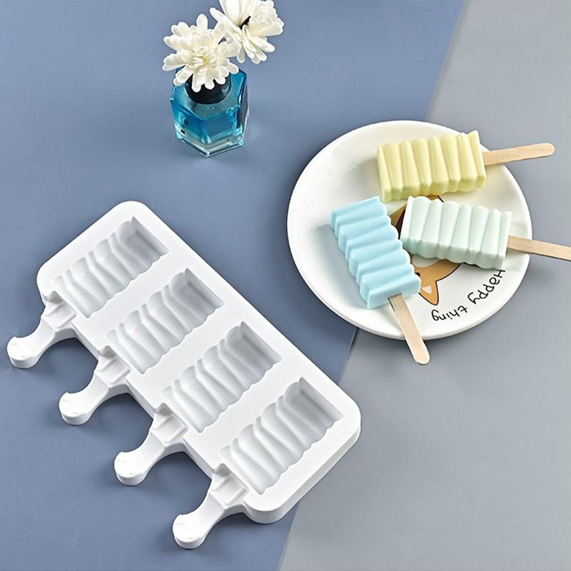 Love Claw Ice Cream Mould Food Grade Silicone Heart-Shaped DIY Chocolate Baking Pudding Mold Kitchen Accessories Ice Cream Mold