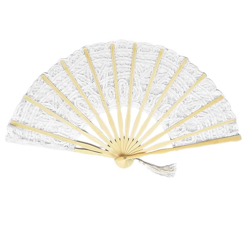 Retro Lace Fan Dance Women Performance Photography Photo Props 27cm Court Vintage Bamboo Folding Hand Fan Chinese Dance Fan