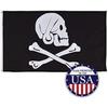 Pirate Flag Skull and Crossbones Weather Resistant Polyester Banner for Outdoor Decor