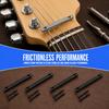 4PCS 48mm(1.89in) String Retainer Bar Metal Headstock String Trees  For Electric Guitar