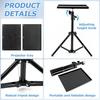 Ranjaner Projector Tripod Stand, Portable Laptop Tripod Stand, Multipurpose DJ Equipment Studio Stand Mount Holder for Outdoor Office Home Stage, Heig