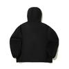 Li Ning Trendy Sports Series Comfortable Casual Simple Loose Lightweight Hooded Zip-Up Windbreaker Unisex Outerwear Black AFDV951-1