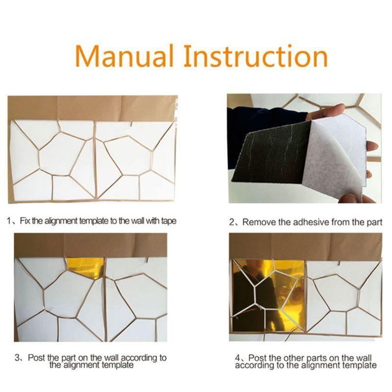 Muslim Acrylic Wall Decorative Mirror Stickers Wall Stickers Wall Decorations top sale