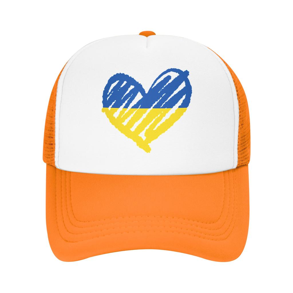 Ukraine Flag Sunflower Ukrainian Mesh Baseball Caps Adult HipHop Sun Caps  Hat Adjustable Summer Trucker Caps