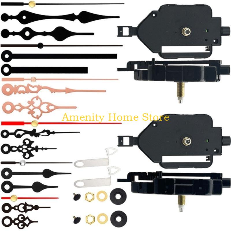 F26C Pendulum Clock Movement Mechanism with Hands Set DIY Quartzs Movement Kits for Crafting Clock Replacement Accessories CN