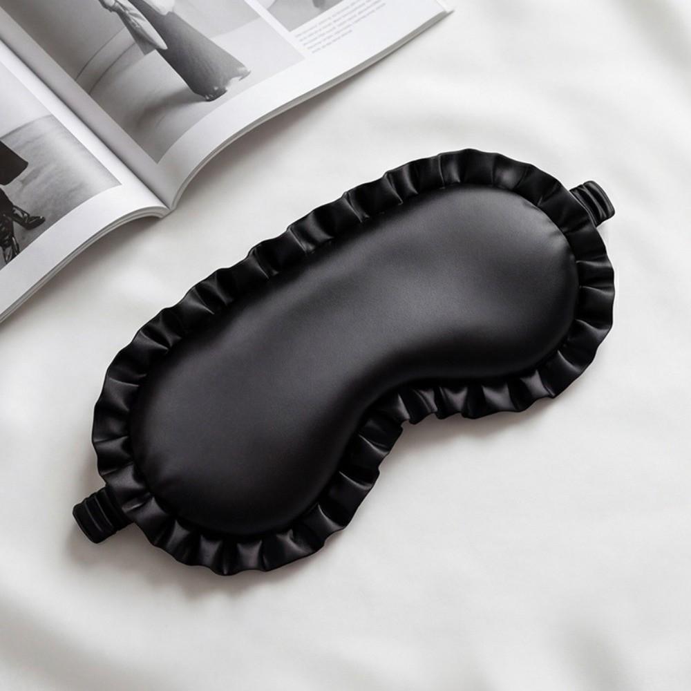 

Soft Texture Sleeping Eye Covers Silk Material Eye Protection Mask Blackout Eye Patches For Man
