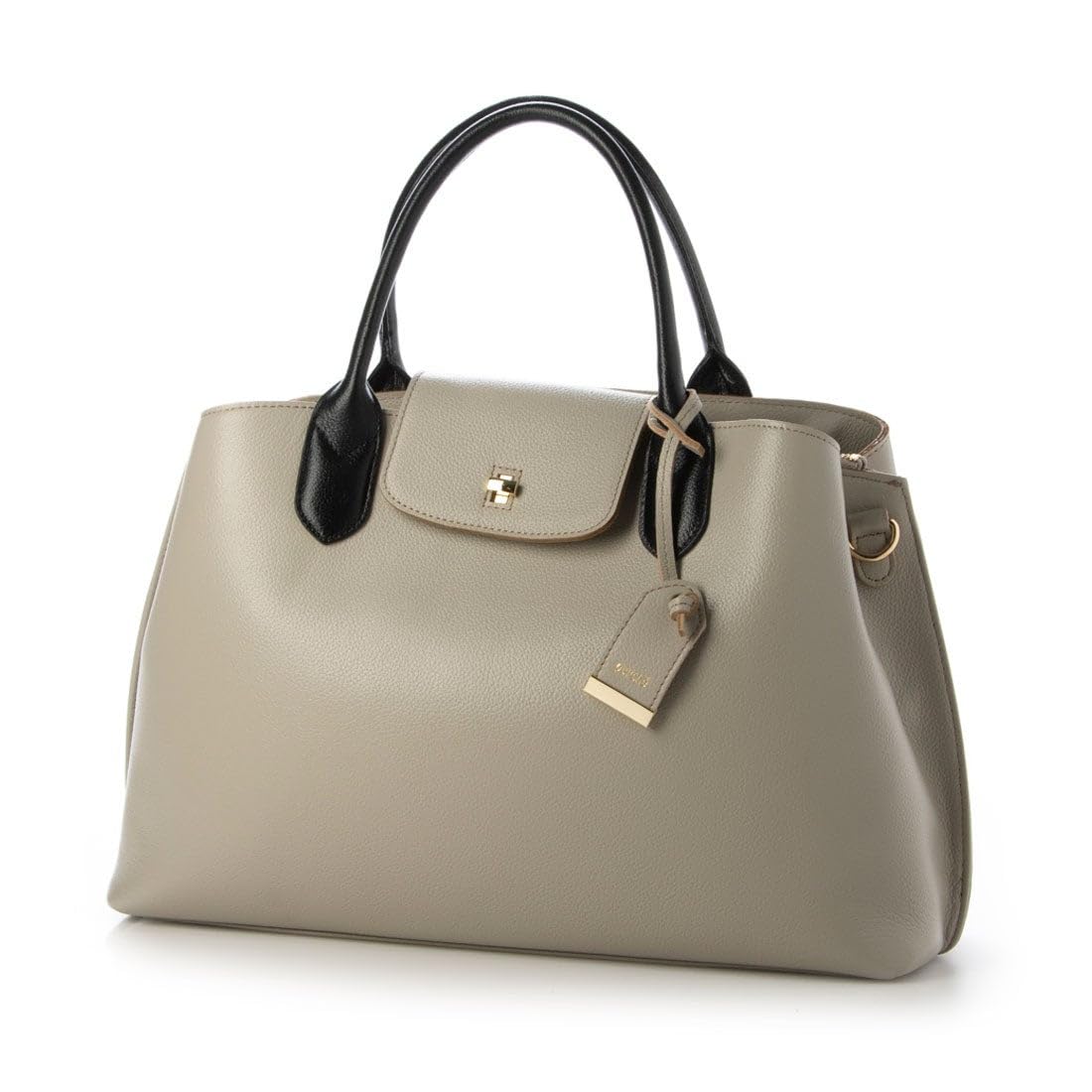 [Perke] Универсальная сумка-тоут A4 с витым покрытием