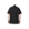Adidas Embroidered Logo Half-Button Polo Shirt Men Tops Black IC9310
