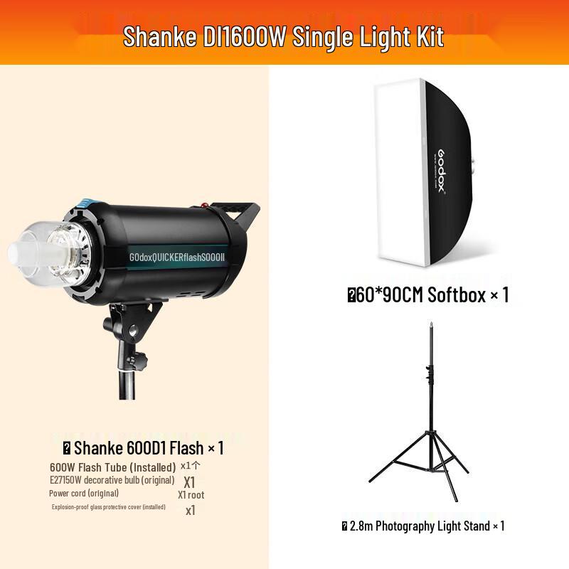 Godox DII600 Studio Strobe Light Kit
