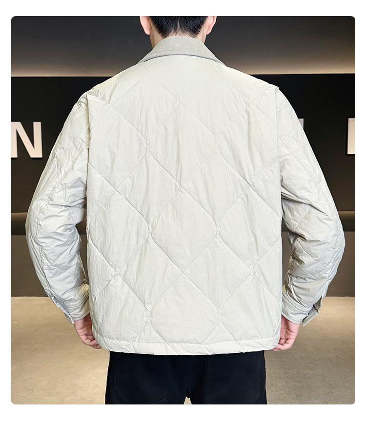 Men’s Trendy Lightweight Down Jacket | Winter 2025 Casual Style