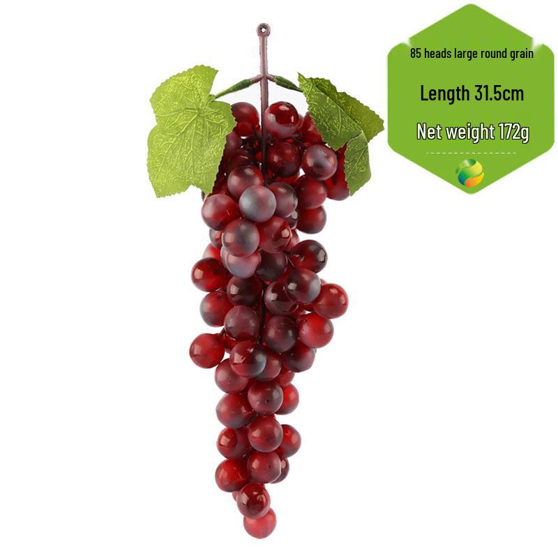 Artificial Grape Bunch Foam Model for Home Décor and Photography Props