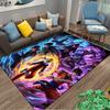 Anime Ninja Designed Floor Mat, Suitable As a Non-slip Mat for the Living Room or Bedroom Sofa