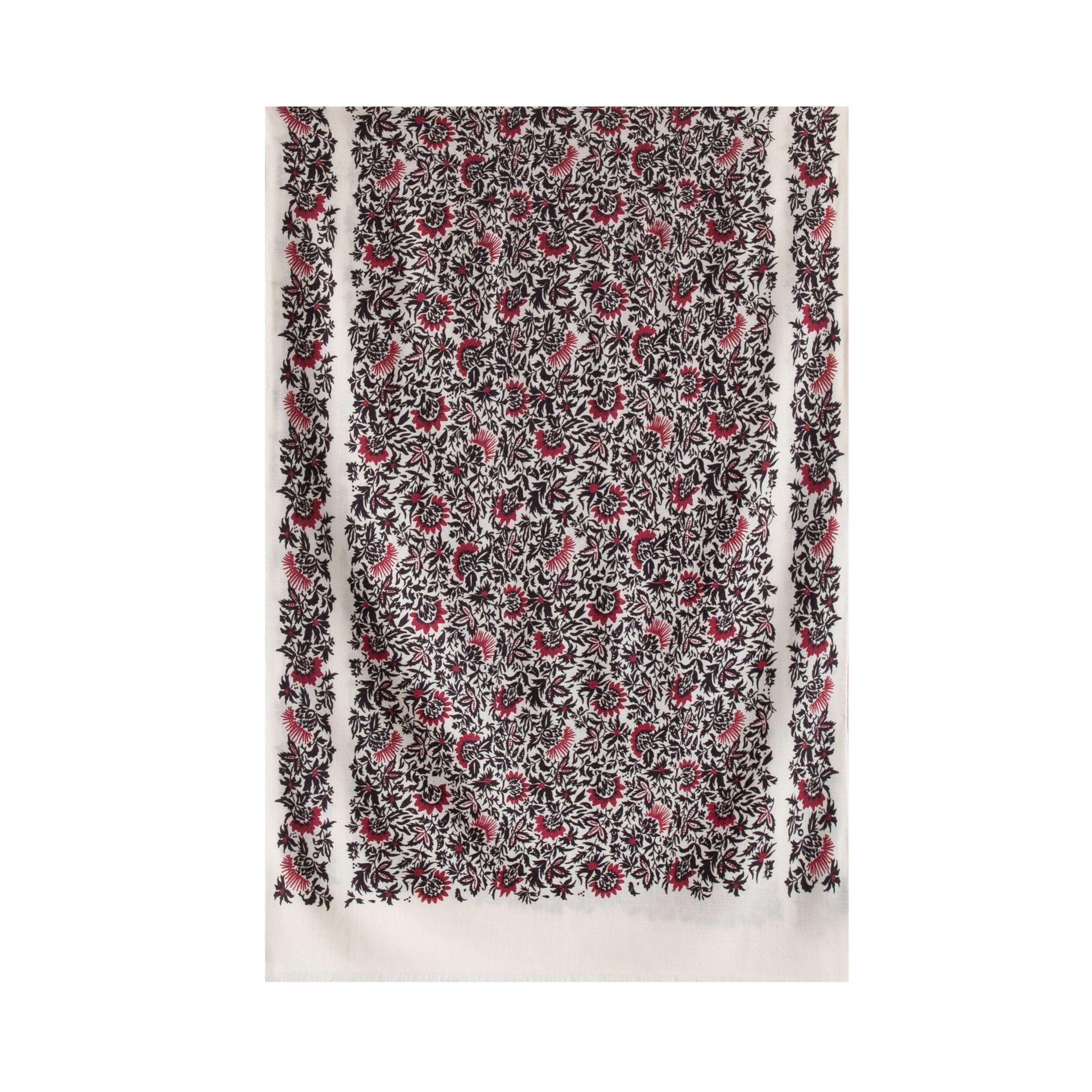 

Элегантная шерстяная шаль с ретро-принтом и универсальный снуд для дам - Теплый, солнцезащитный и стильный шарф 180x65cm чертополох/алмаз