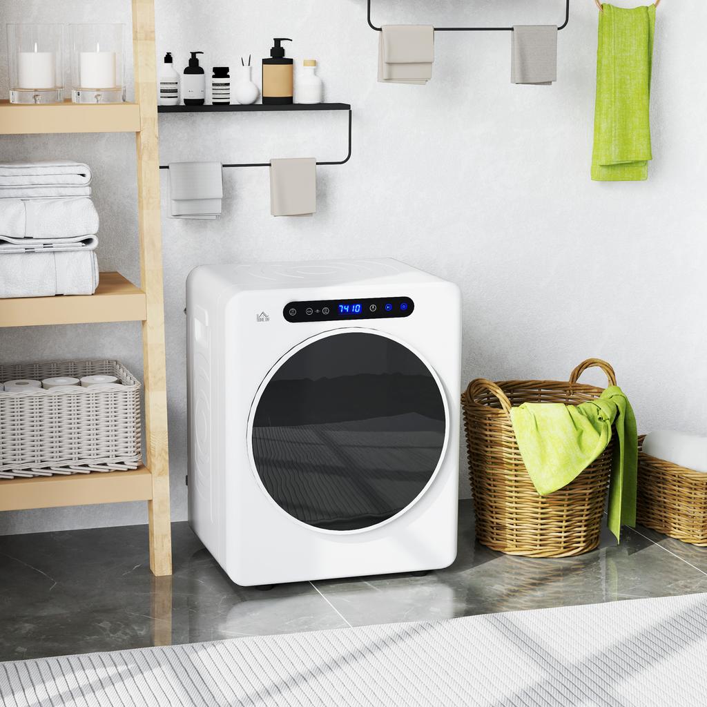 5kg Compact 40-60 Degrees C Tumble Dryer - White