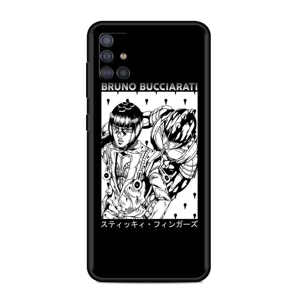 Husa de telefon Jojo Bizzare Adventure pentru Samsung Galaxy A51 A12 A21s A71 A31 A52 A32 A02s A72 5G A11 A03s A41 4G Husa TPU Capas