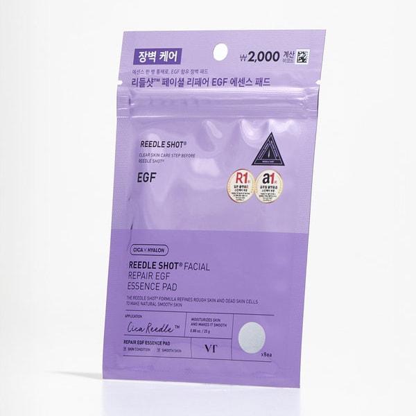 

Vt Riddle Shot Facial Repair Egf Essence Pads 8 Pieces