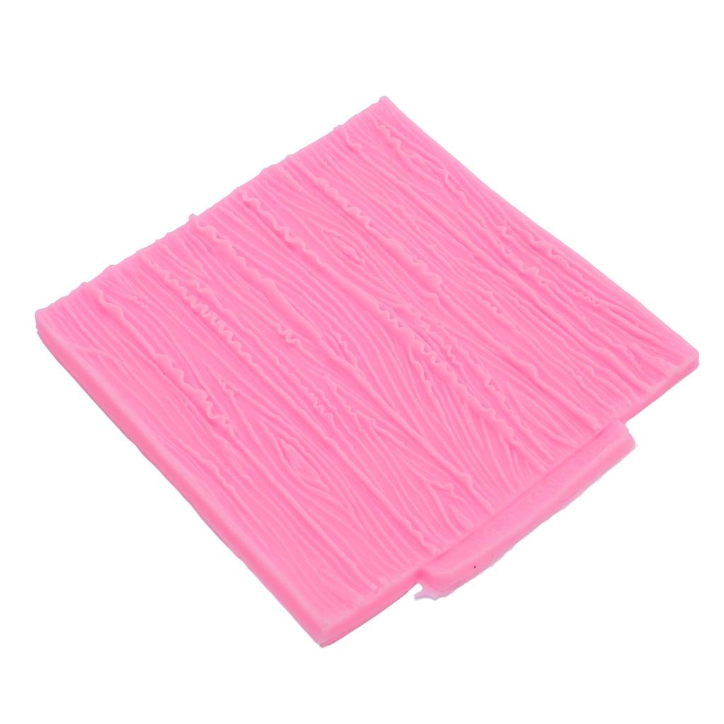 Wood Grain Tree Bark Silicone Fondant Pattern Baking Decoration for Candy Ice Tray Chocolate Gumpaste Cake Decorating