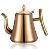 1,0 l/1,5 l/2,0 l Teekanne aus Edelstahl, Teekessel mit herausnehmbarem Sieb für losen Blütentee, Kaffeekessel für Herdplatten geeignet