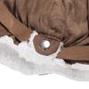 Korean Unisex Kids' Pilot Hat: Large Brim, Knitted, Velvet-Warm, Ear Protection