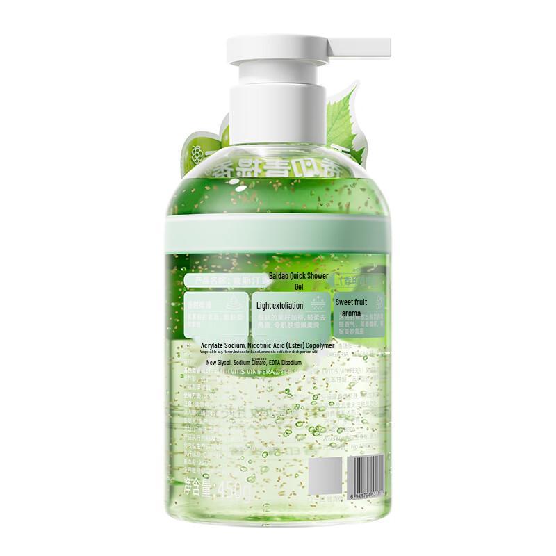 Kustie Jam Skin Smoothing Body Wash - Green Grape