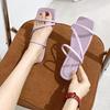 Women's Flat Summer Fairy Style Thin Strap Beach Slippers
