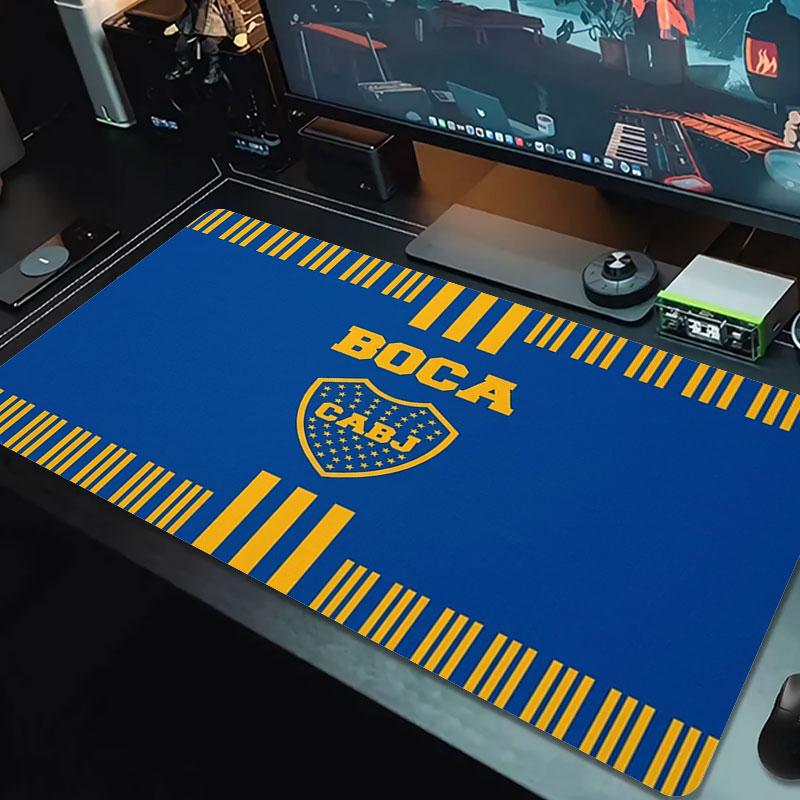 Boca Juniors Large Size Mouse Pad Large Gaming Table Cushion Non-slip Laptop Tablet Big Mousepad XXL Mat Mini PC Playmat With Lock edge