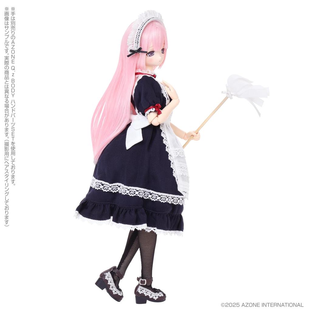 Azone International Family Mia Nocturnal Navy Articulated Doll ExCute (Loyal Maid, Ver.) Painted,