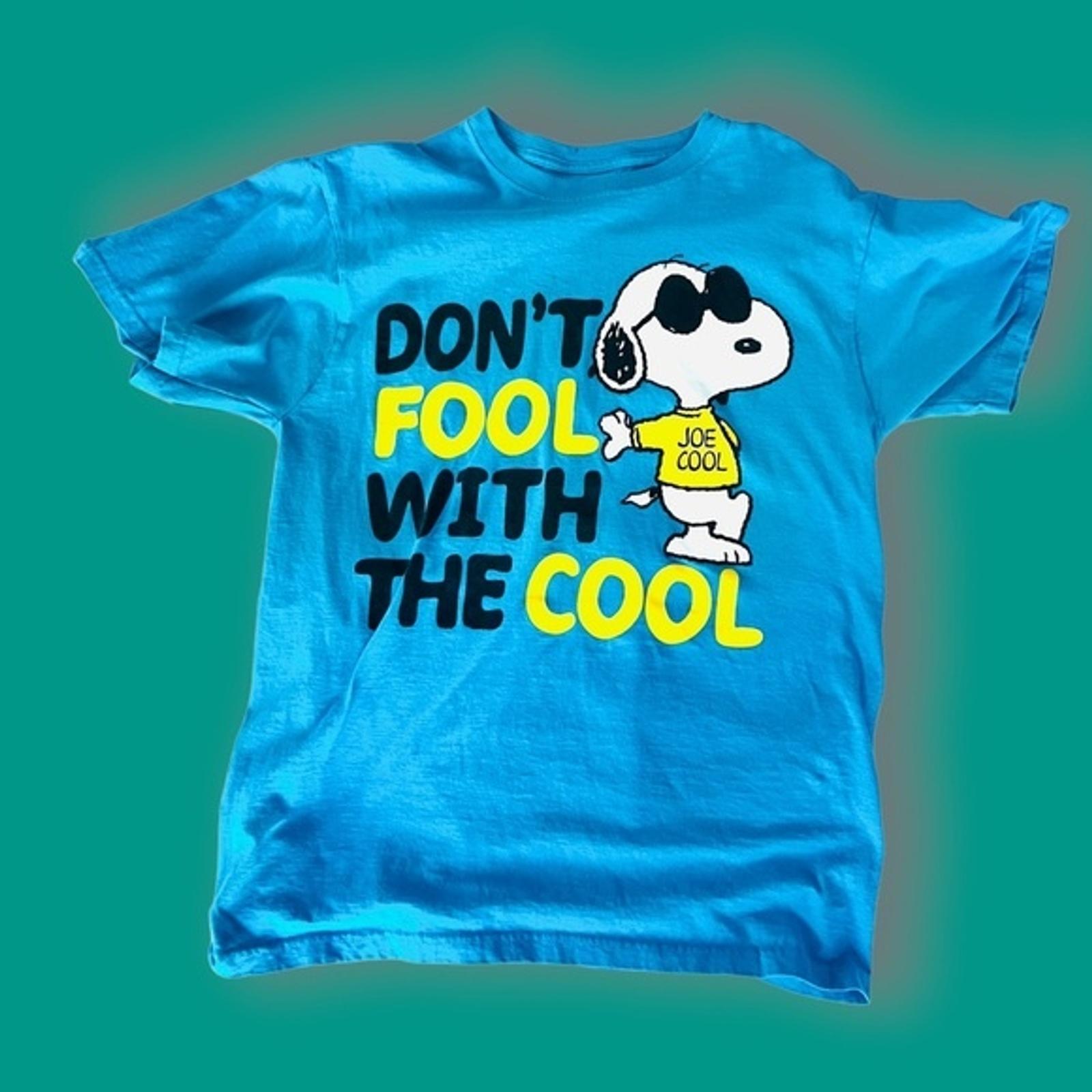 Peanuts Snoopy Joe Cool Don’t Fool With The Cool Short Sleeve Tee. Size M. 3XL