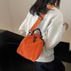 Small Backpack Women's Lightweight Foreign Style Niche Shoulder Bag New Fashion Commuter Shell Bag Casual Simple Messenger Bag