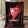 Sevilla FC Soft Flannel Fleece Blanket Lightweight Cozy Warm Throw Blanket For Sofa Bed Home Decor