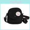 Trendy Canvas Mini Shoulder Bag 2024 New Style Cute Student Casual Phone Bag With Retro Feel